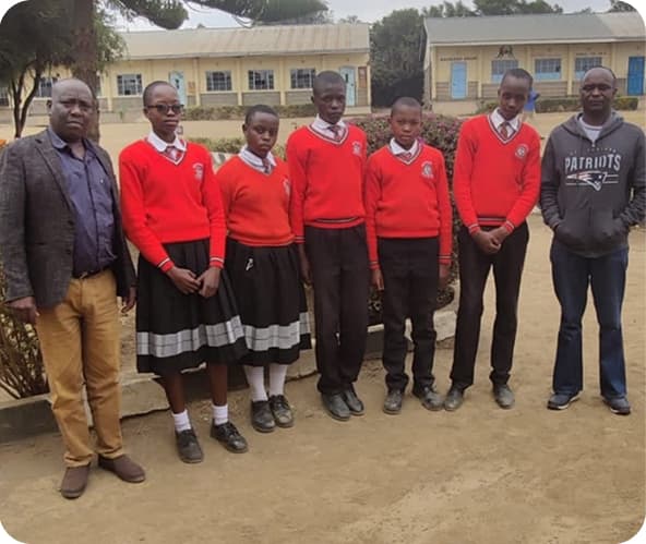 Students at Flyover Technical and Vocational College